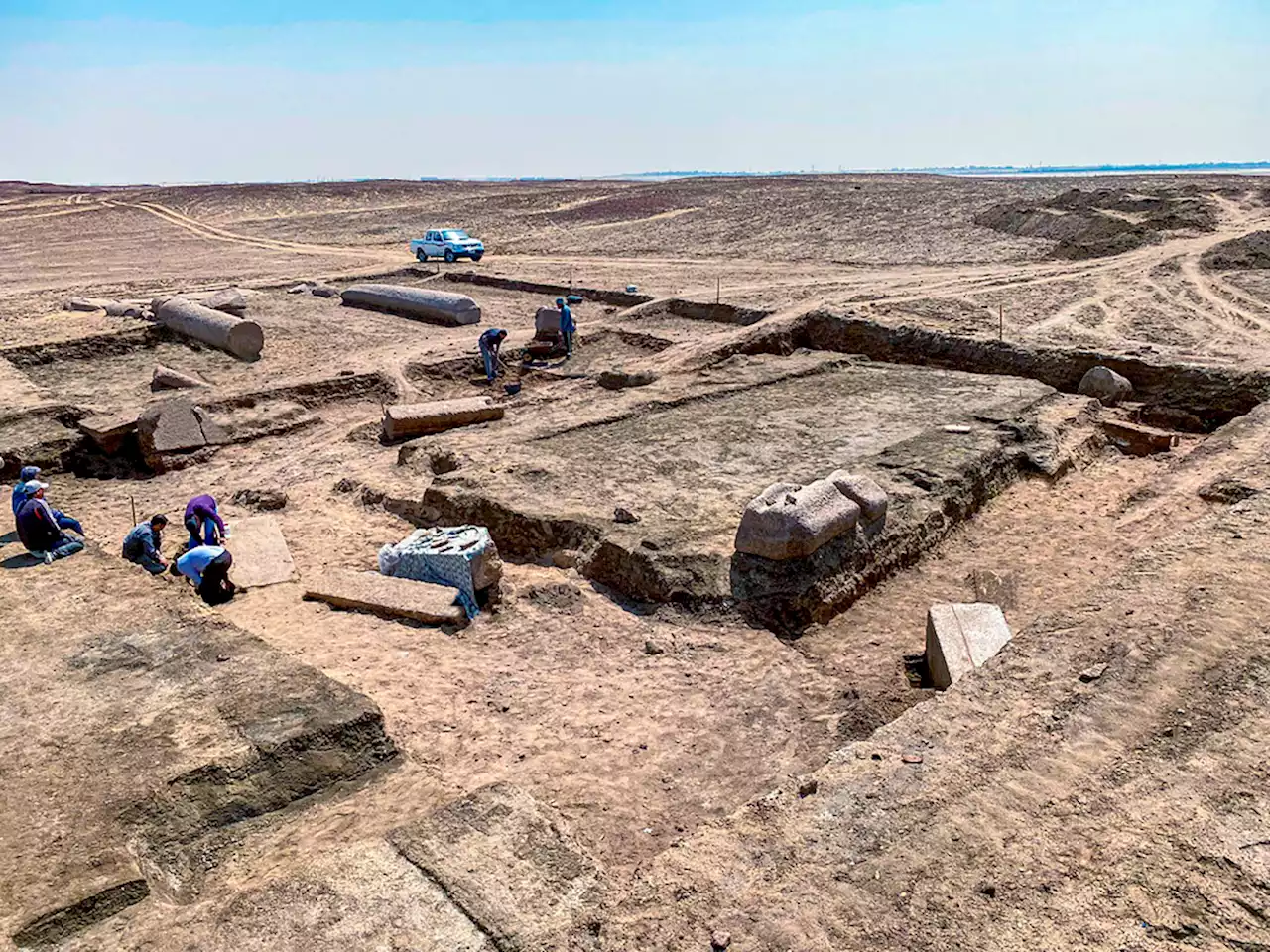 Ruins of ancient temple to Zeus unearthed in Egypt