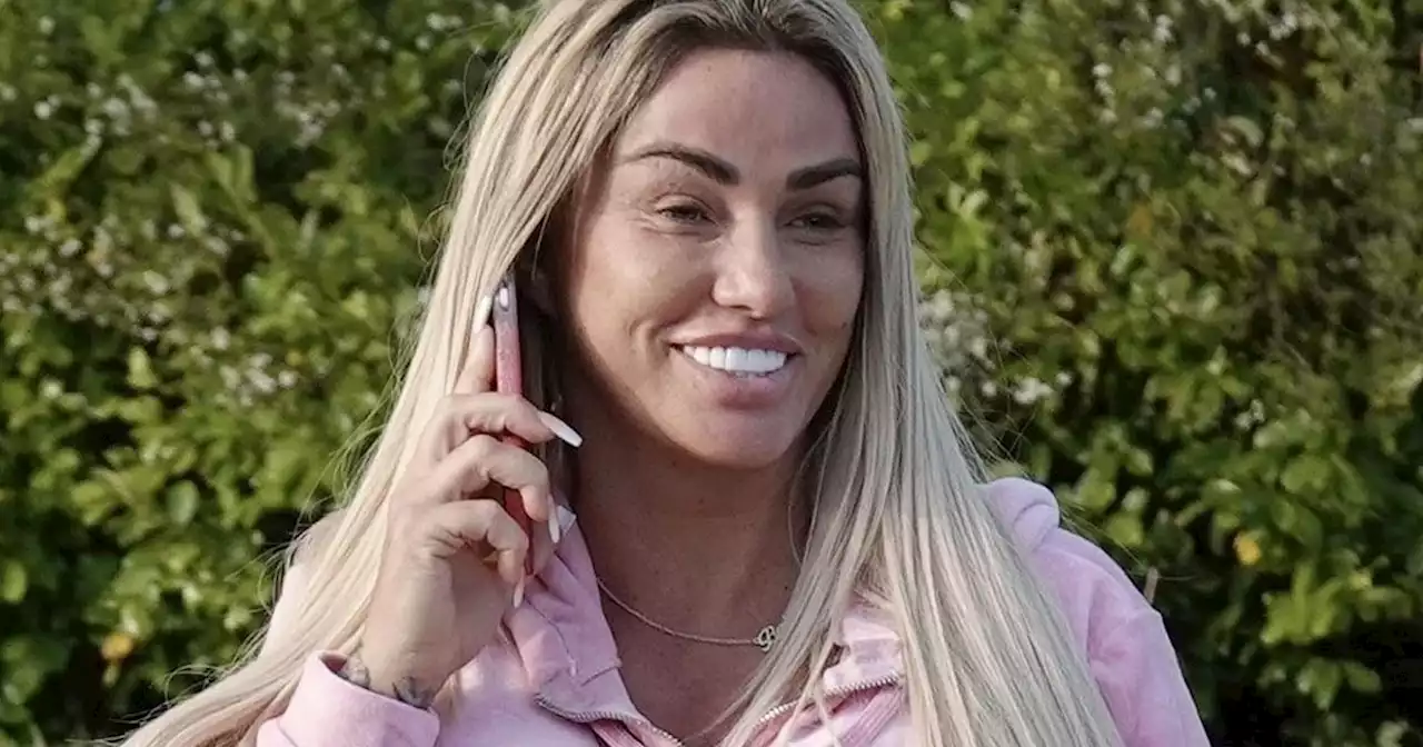 Katie Price flashes engagement ring after 'scary' injections for damaged feet