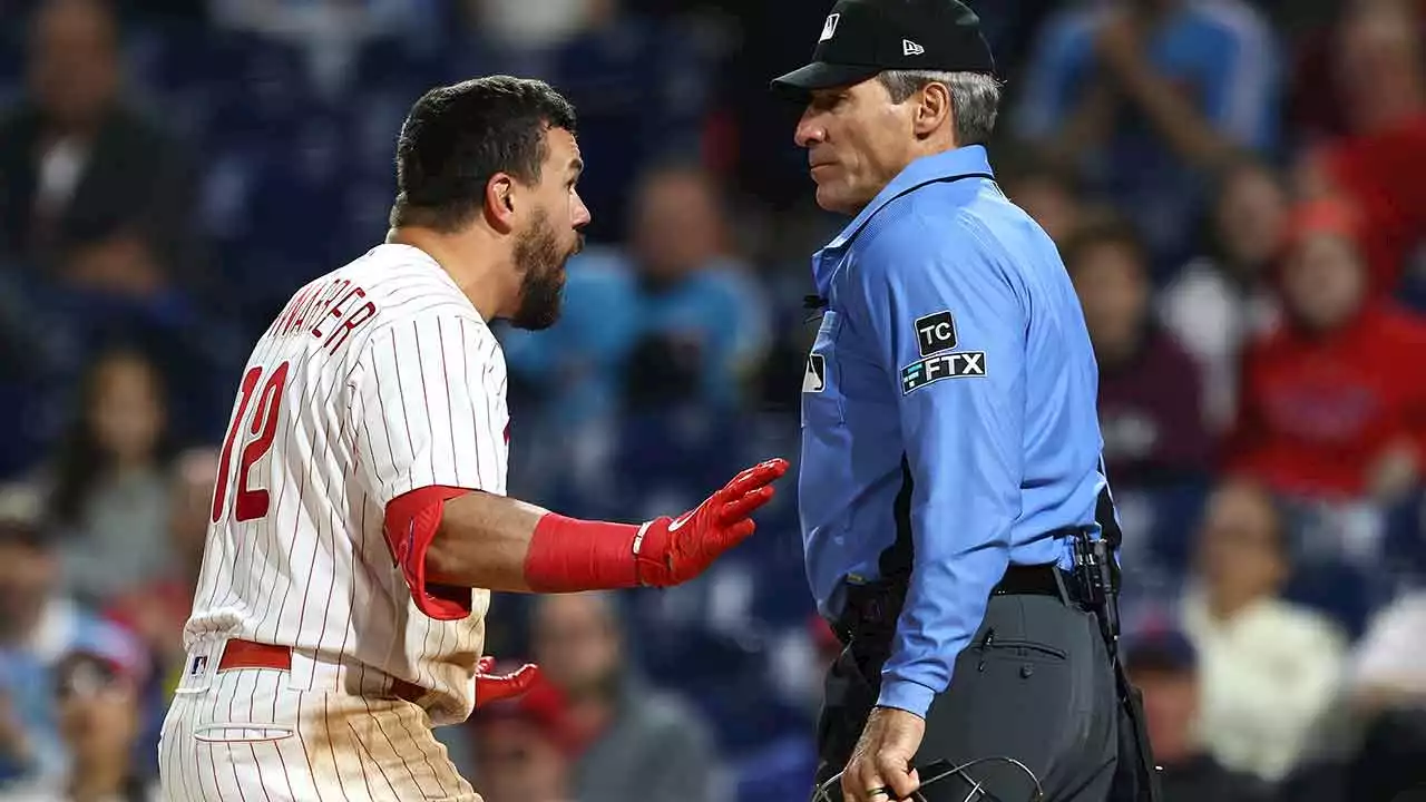 'I Know He's Trying, but...': Girardi, Schwarber React to Ump's Strike Zone in Phillies Loss