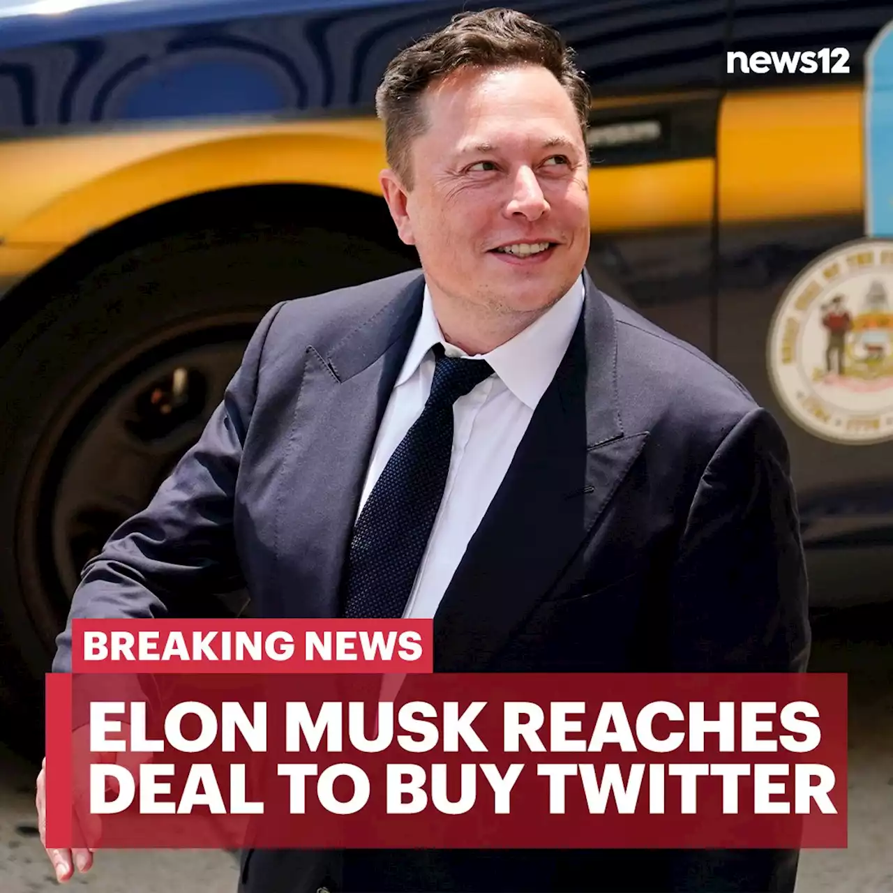 Elon Musk has an agreement to acquire Twitter for about $44B