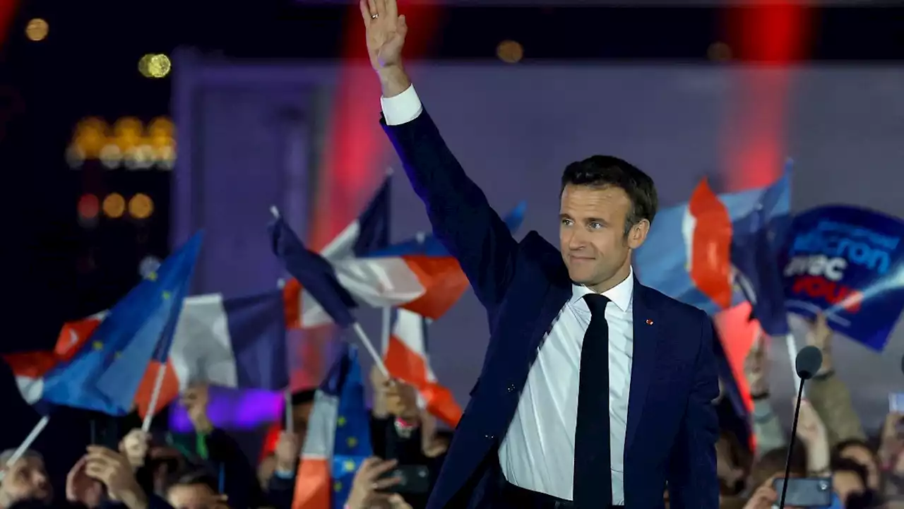 Macron gewinnt Wahl in Frankreich