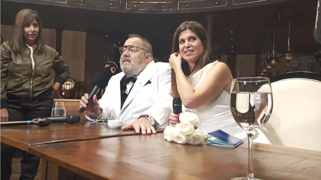 Las fotos del casamiento de Jorge Lanata y Elba Marcovecchio