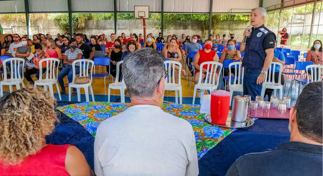 Escola em Brazlândia, no DF, adota gestão compartilhada com a polícia
