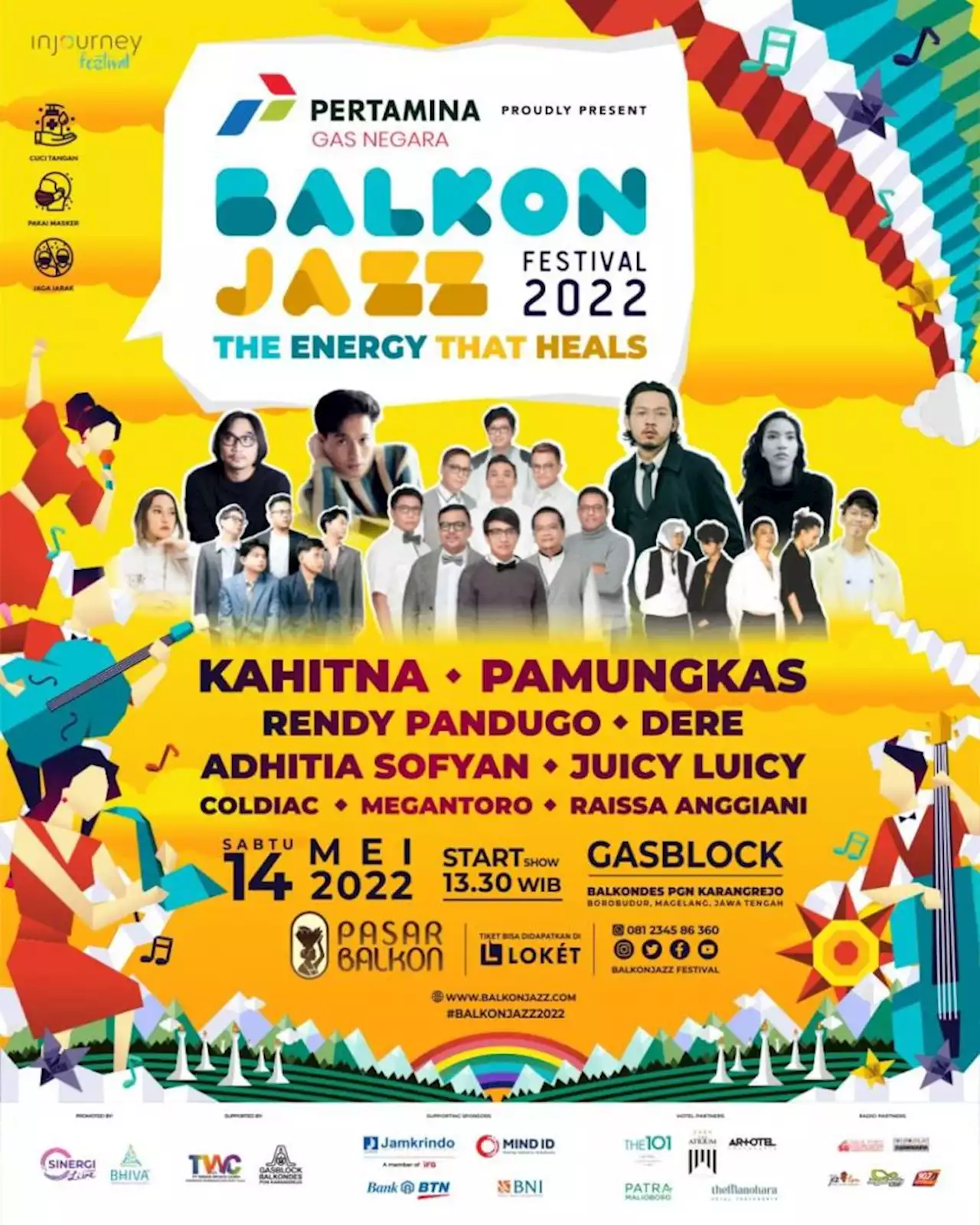 Subholding Gas Pertamina Dukung Festival Balkonjazz 2022 di Balkondes PGN Karangrejo |Republika Online