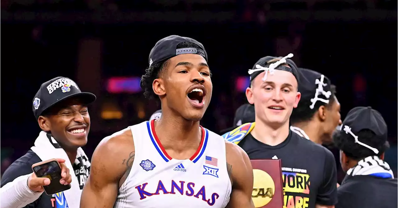 Kansas guards Ochai Agbaji, Christian Braun declare for NBA draft