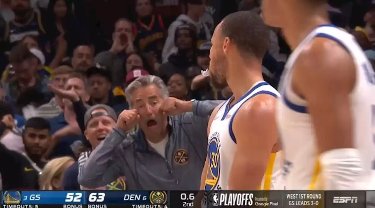 Fans predict bad omen after spectator taunts Steph Curry