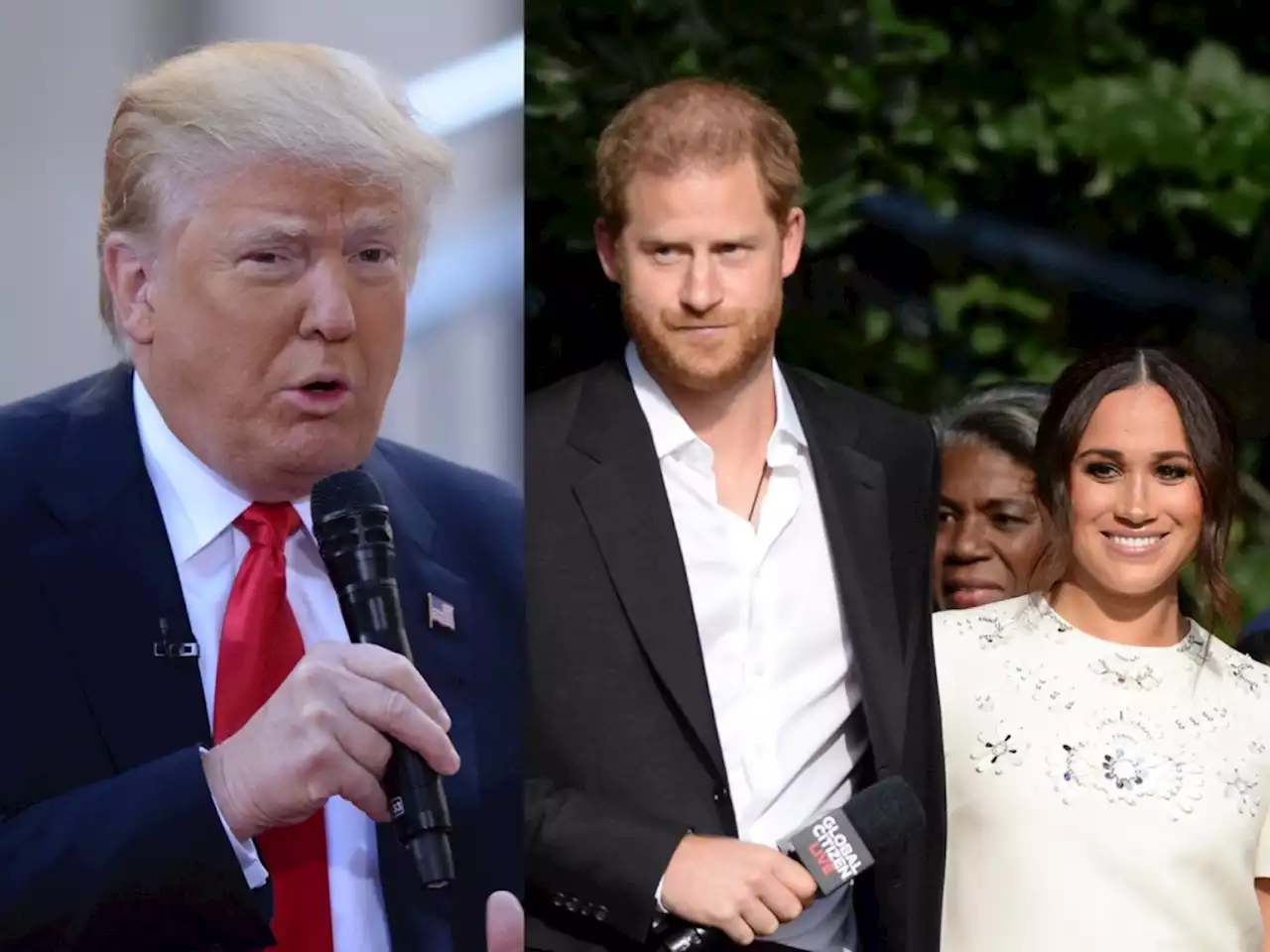 Donald Trump Still Thinks of Marriage as a Power Struggle, Per His New Comments on Harry & Meghan