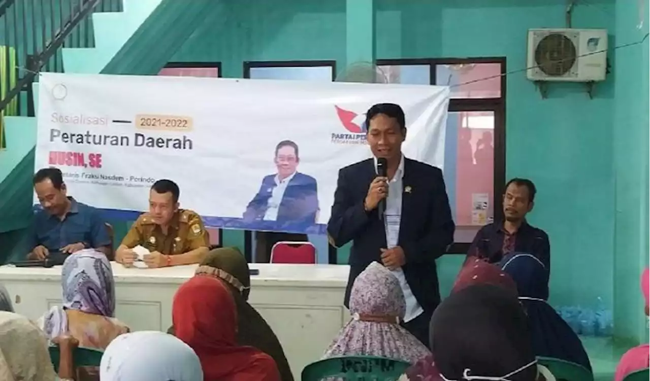 Anggota DPRD Jabar dari Perindo Sosialisasikan Perda PMI di Cirebon