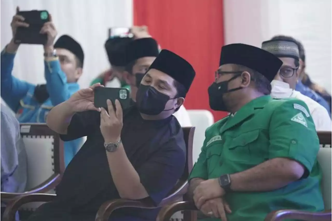 Gus Yaqut Beri Sinyal Dukung Erick Thohir di Pilpres 2024