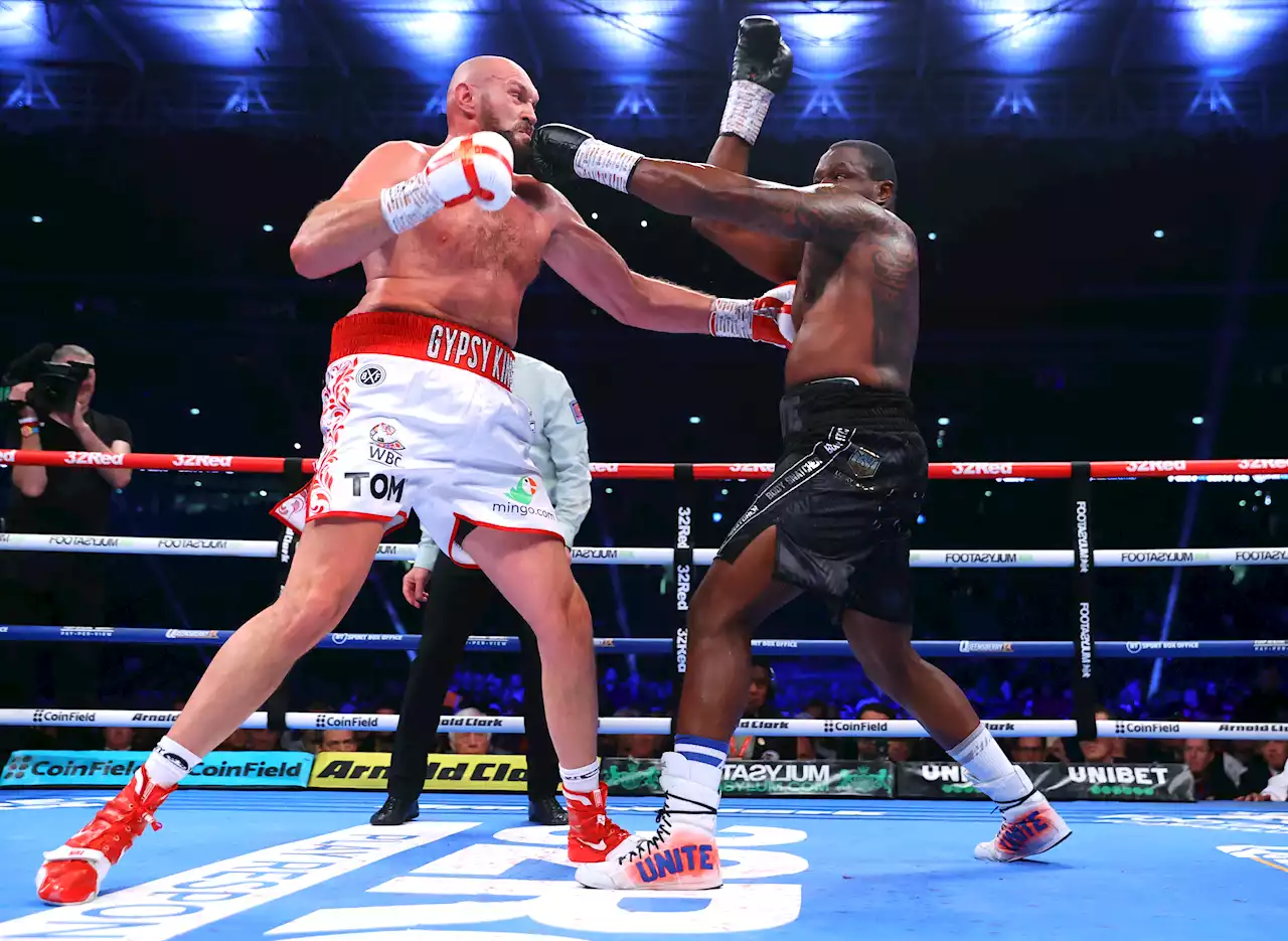 Fury laughs as he recalls what he said to Whyte mid-fight before landing KO