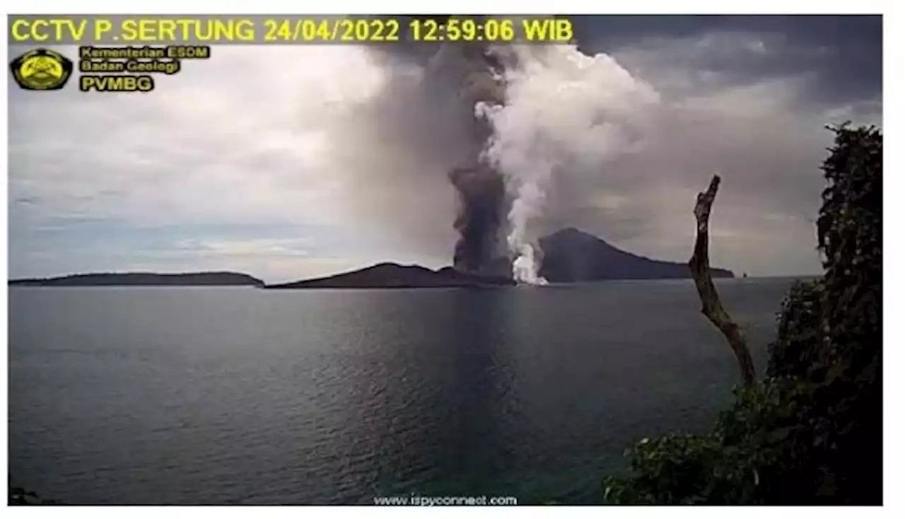 Badan Geologi Sebut Abu Vulkanik Erupsi Gunung Anak Krakatau Masih Wajar