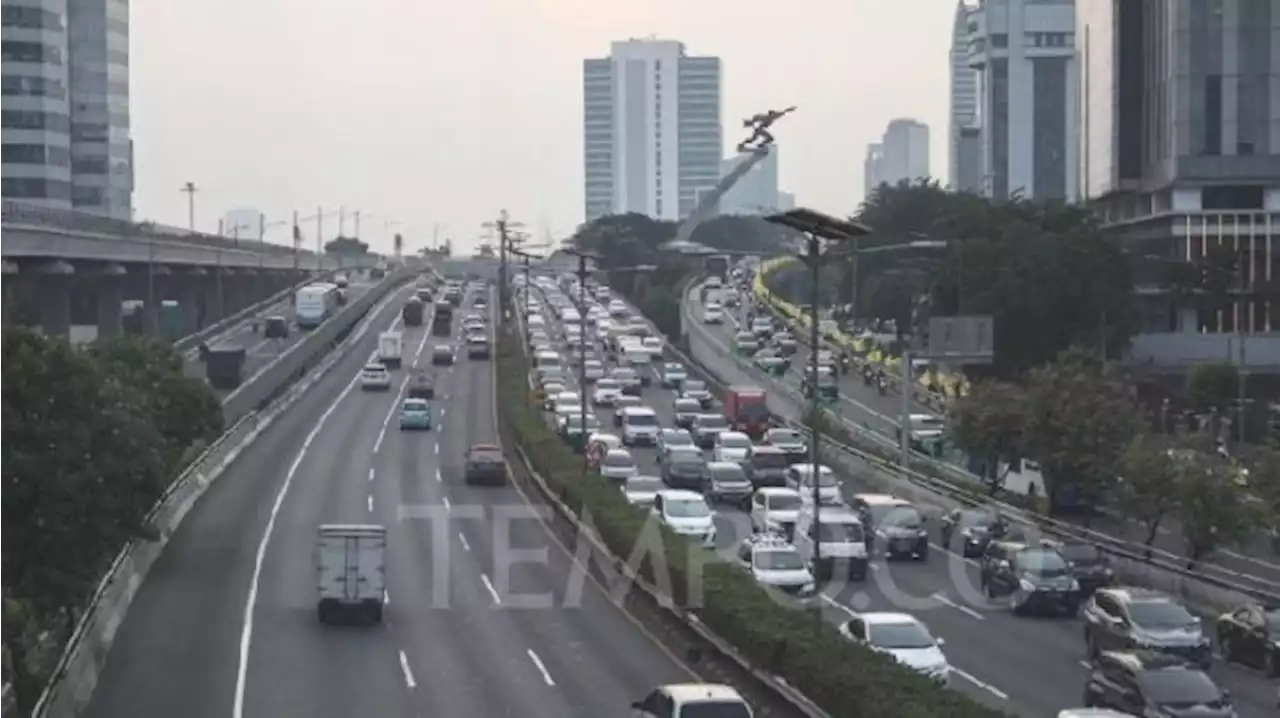 PPKM Level 2, Volume Lalu Lintas Kendaraan di Jakarta Naik 3,33 Persen