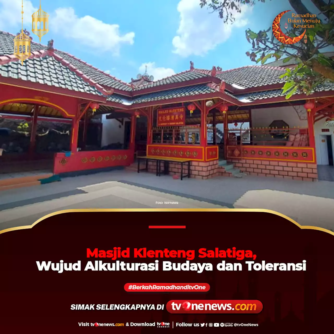 Masjid Klenteng Salatiga, Wujud Alkulturasi Budaya dan Toleransi