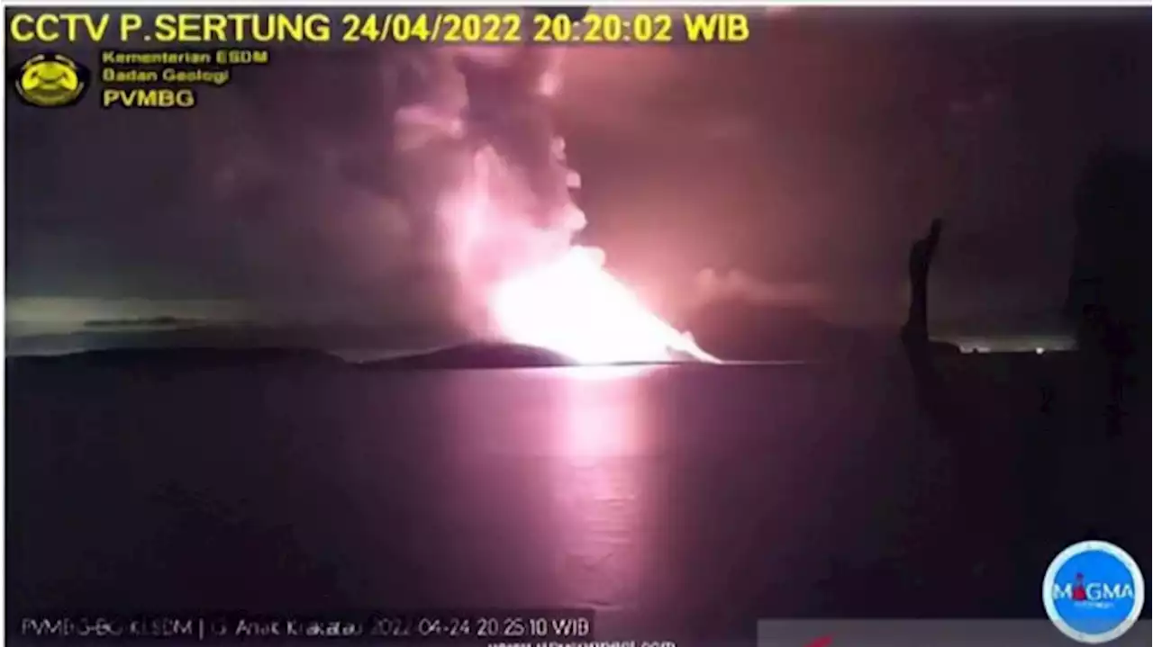 Status Siaga, Warga Diminta Tak Dekati Gunung Anak Krakatau Radius 5 Kilometer