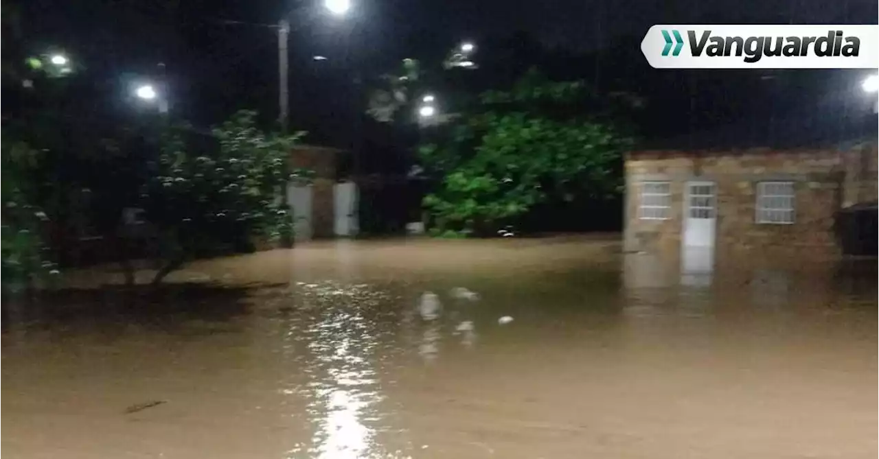 Desde la madrugada, fuertes lluvias causan emergencias en Barrancabermeja