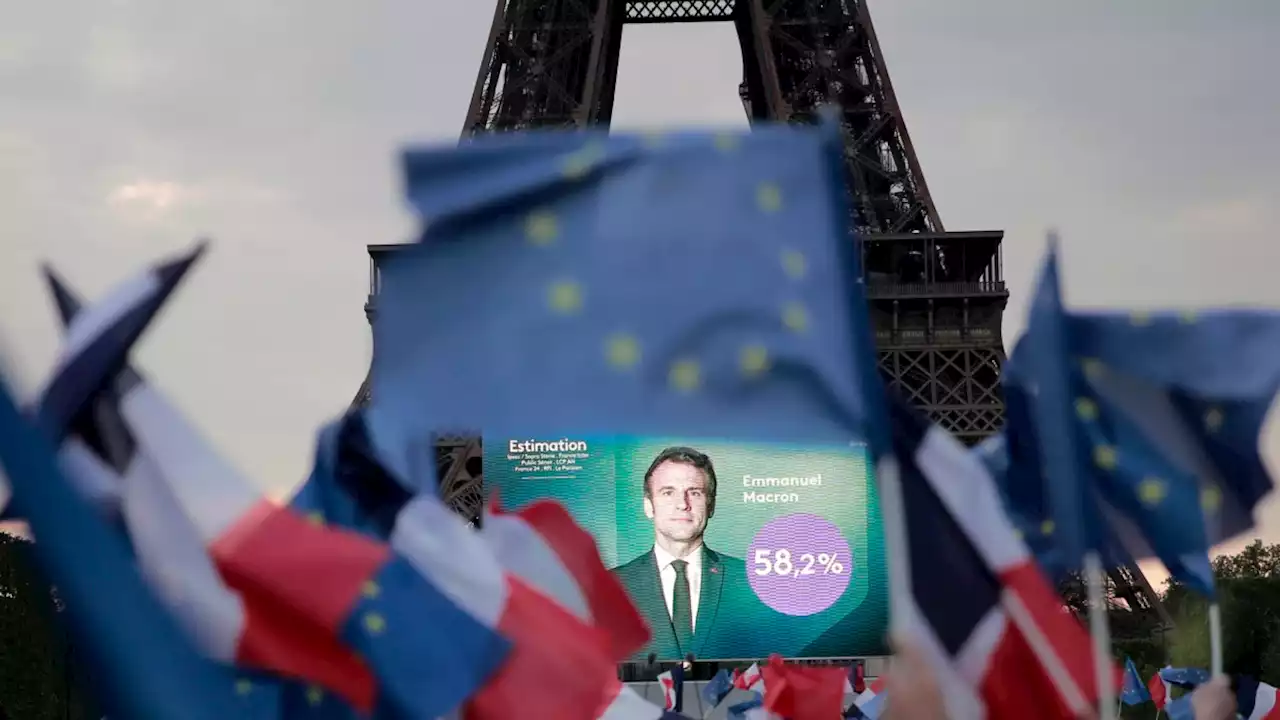 Macron Diproyeksikan akan Kalahkan Le Pen dalam Pemilihan Prancis