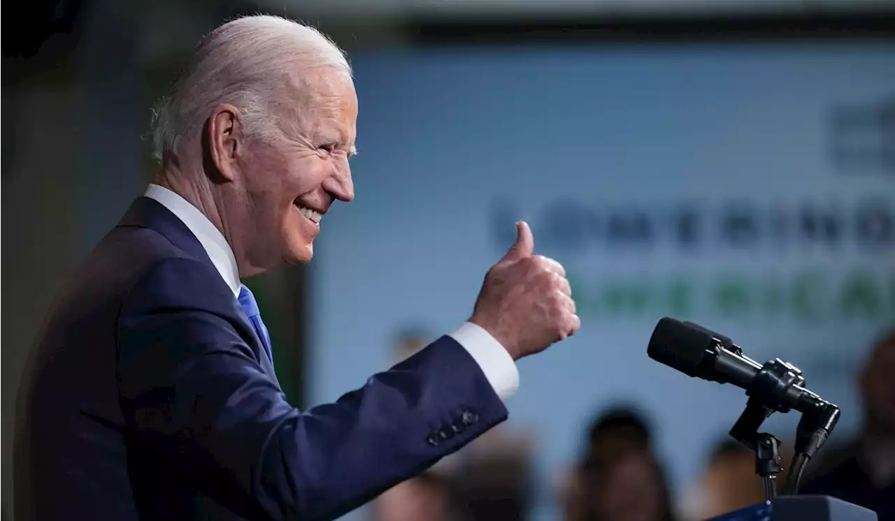 Biden stumps for big-spending agenda as a way to alleviate rising costs