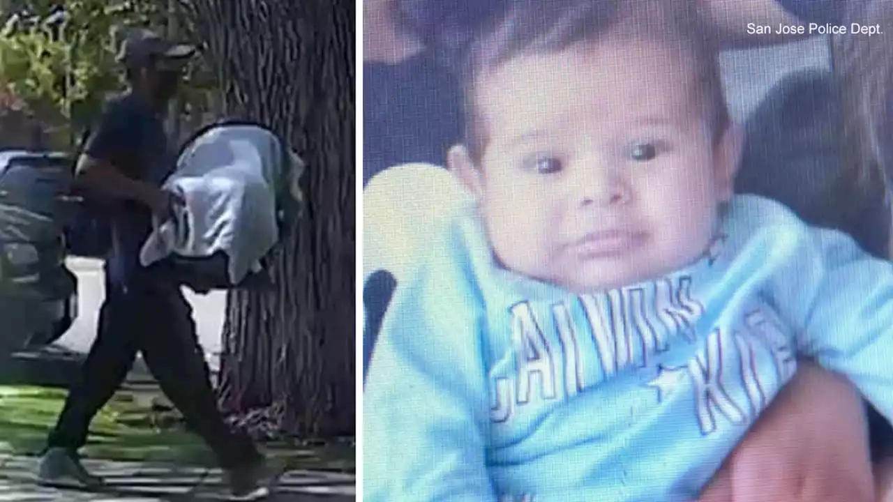 Video shows suspect kidnap baby from SJ home while grandmother was unloading groceries, police say