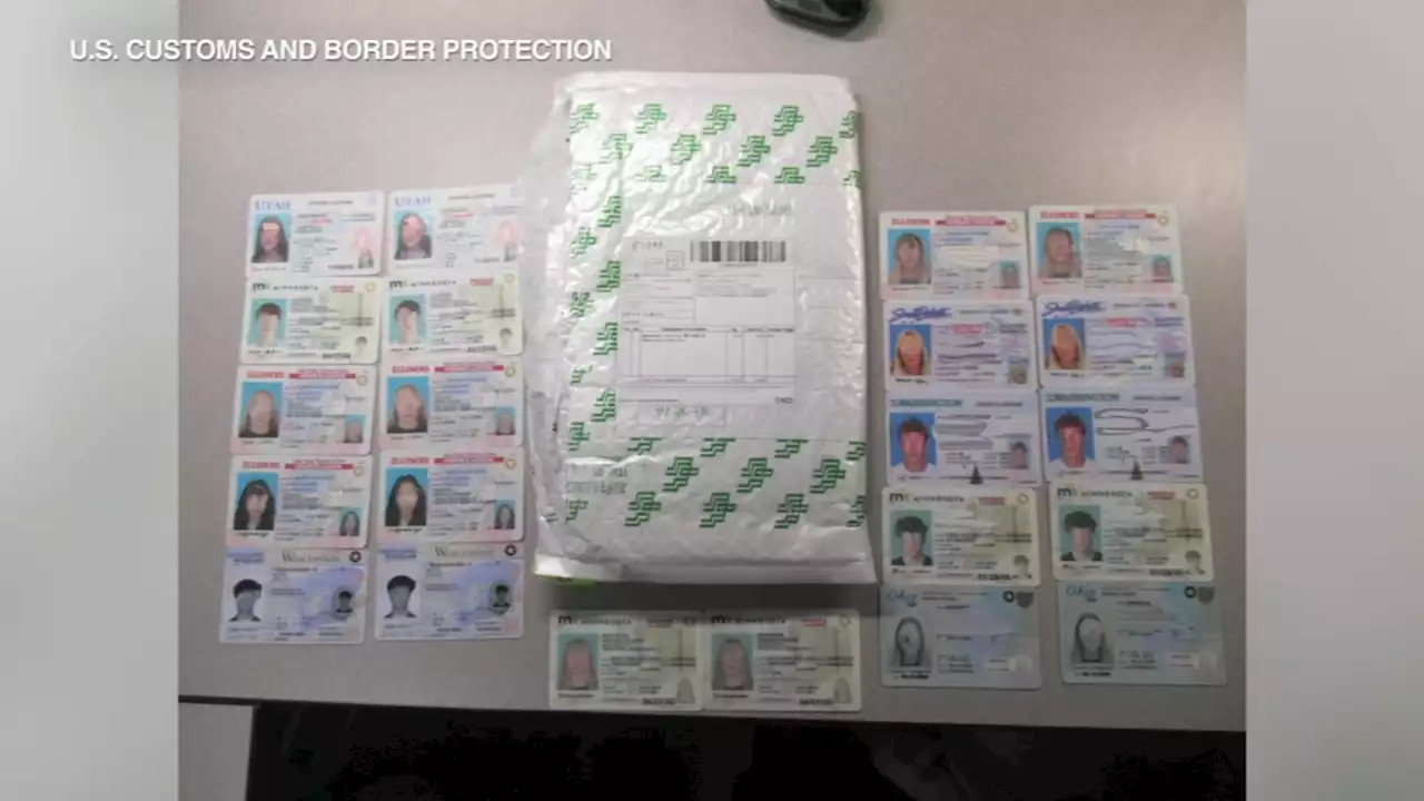 Chicago Customs agents at O'Hare seize over 700 fake IDs hidden in bags, toys