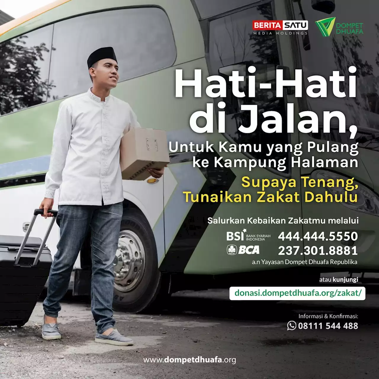 Dompet Dhuafa - Bayar Zakat Online - Amanah dan Terpercaya