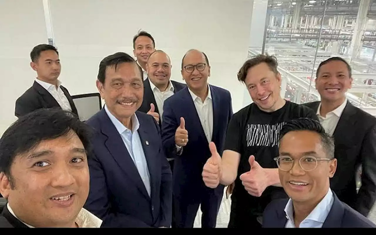 Tesla Pernah PHP Investasi di Indonesia, Luhut Pandjaitan Kembali Bujuk Elon Musk? | Ekonomi - Bisnis.com