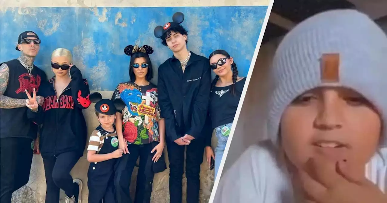 Kourtney & Travis Excluding Mason From Family Photos Has Sparked A Conversation About Boundaries