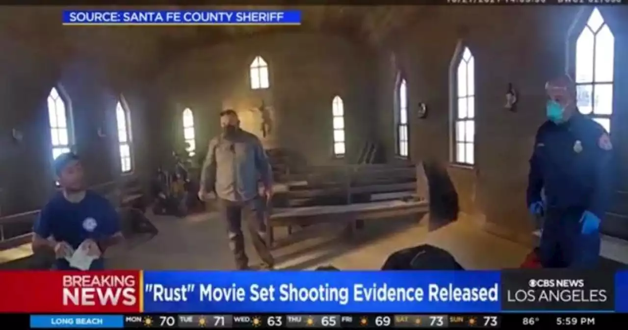 New body cam footage shows moments after fatal 'Rust' shooting