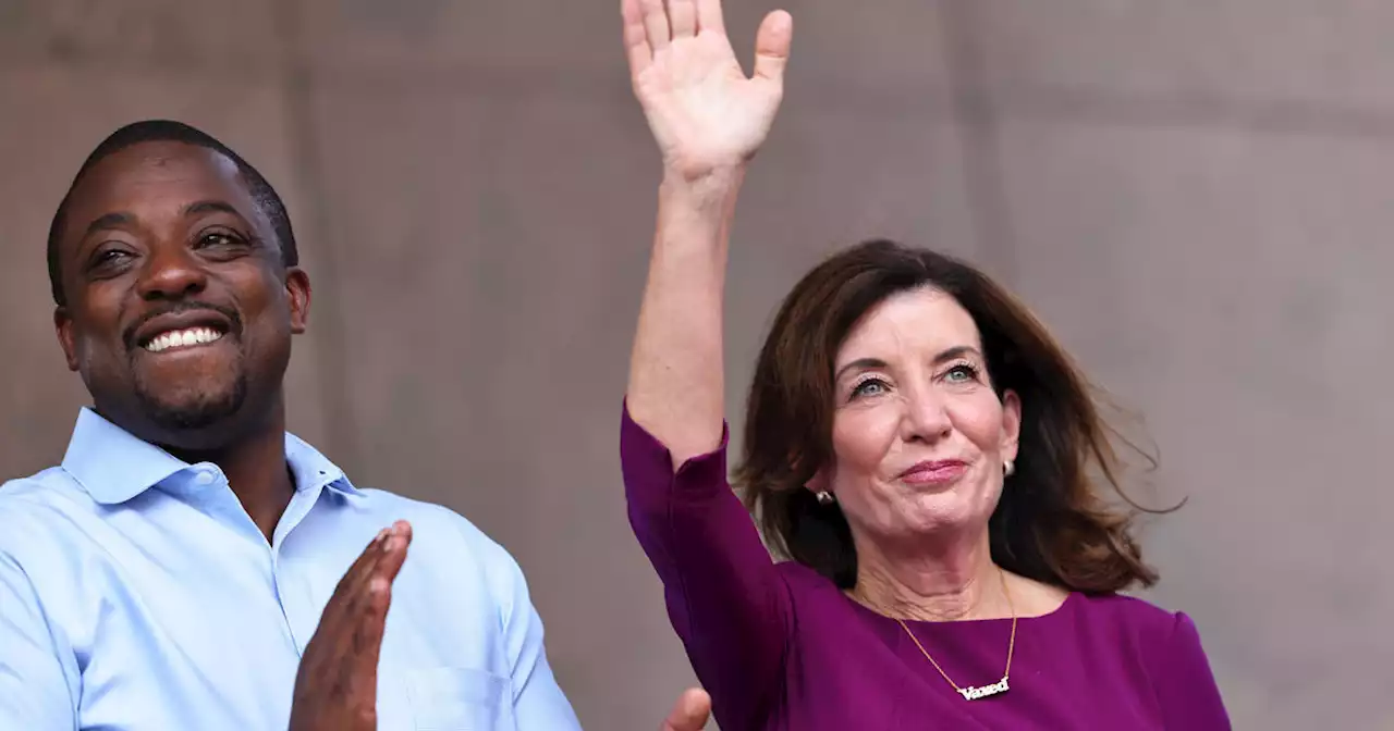 Gov. Kathy Hochul looks to change law and replace former Lt. Gov. Brian Benjamin as running mate