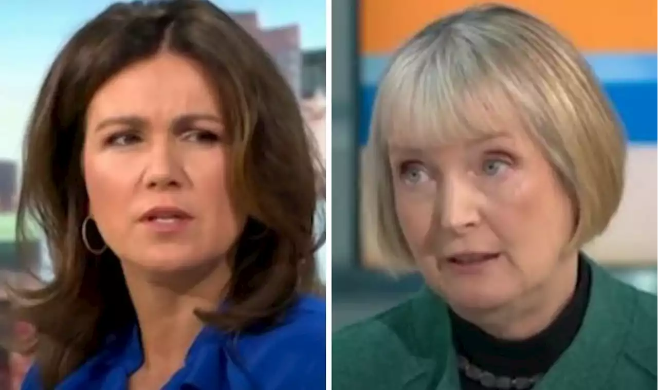 'Men report fairly!' Susanna Reid hits out at MP claiming male reporters are boy's club