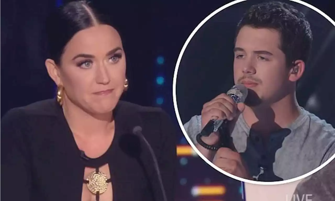 Katy Perry reacts hilarious to an American Idol contestant