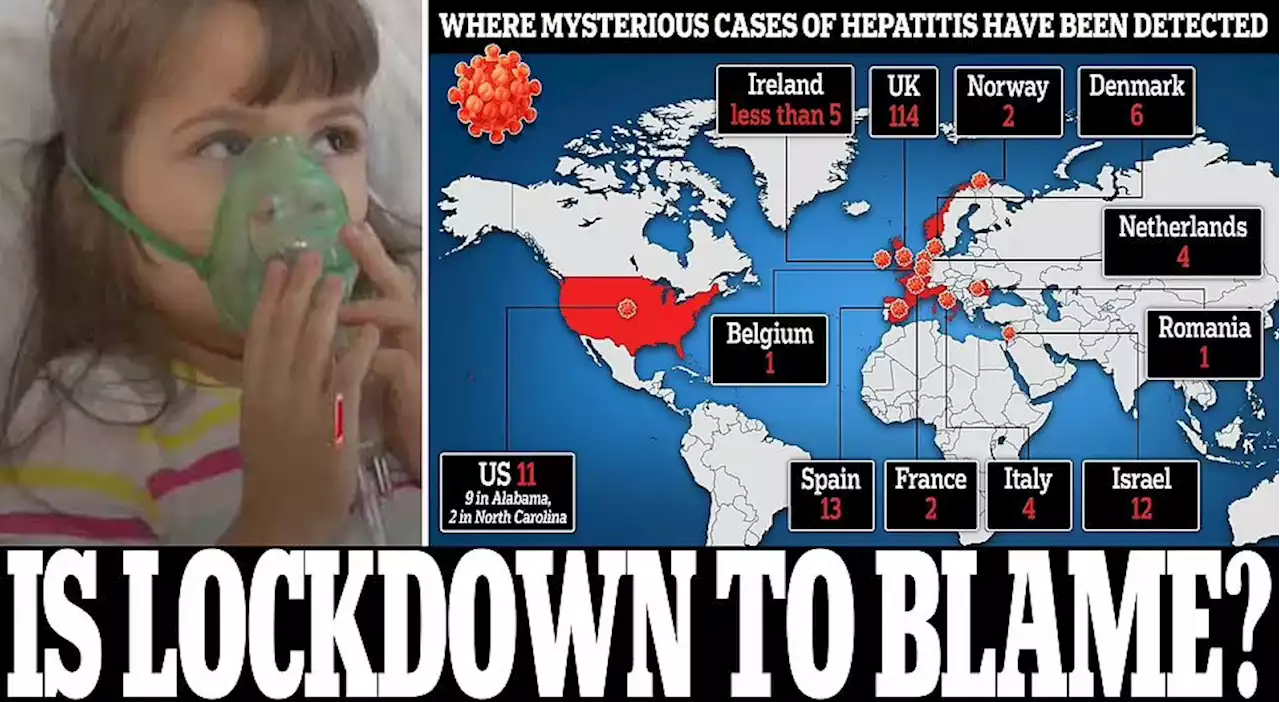 Outbreak of children's hepatitis may have been brought on by lockdown