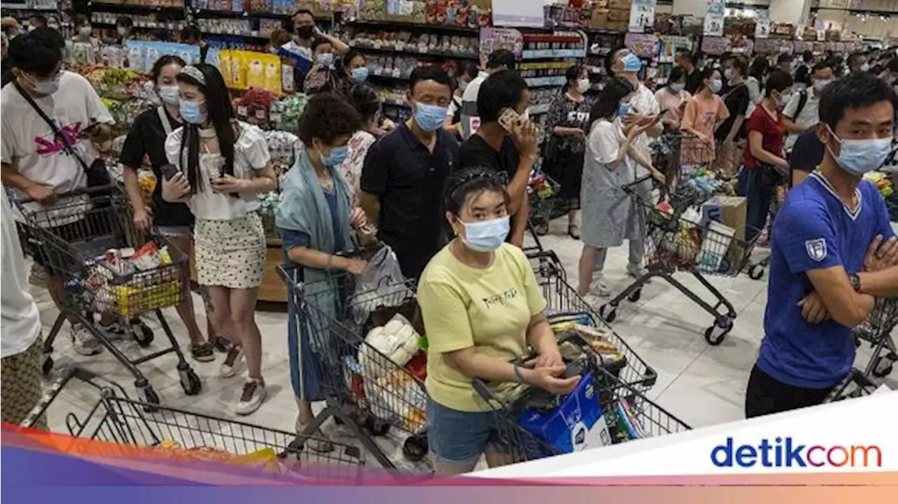 China Horor! Ngeri Lockdown Seperti Shanghai, Warga Beijing Panic Buying