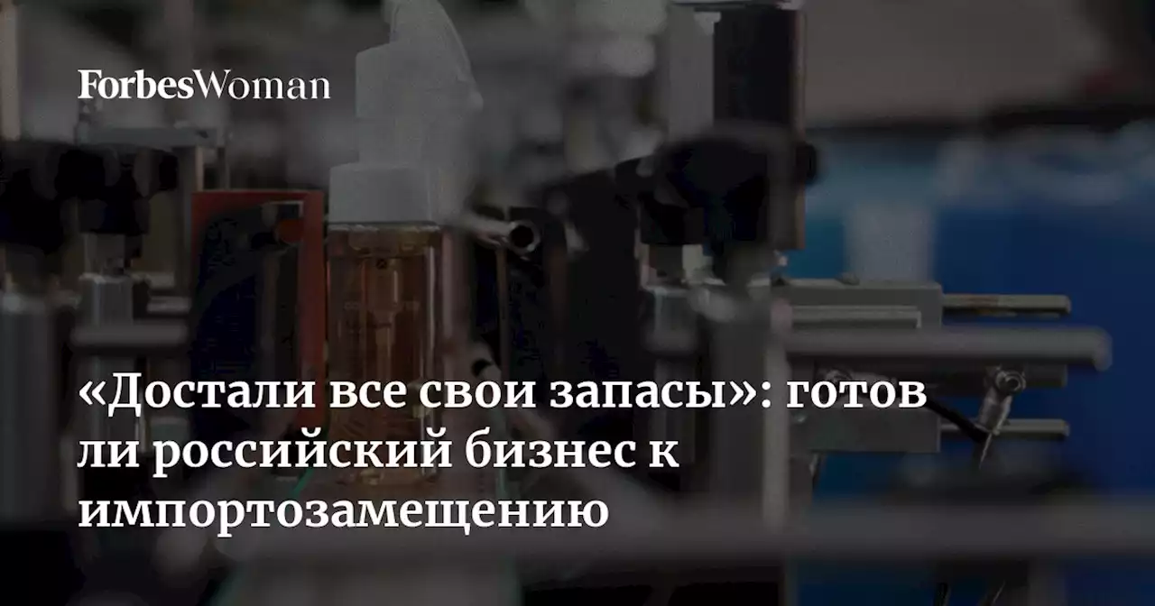 «Достали все свои запасы»: готов ли российский бизнес к импортозамещению