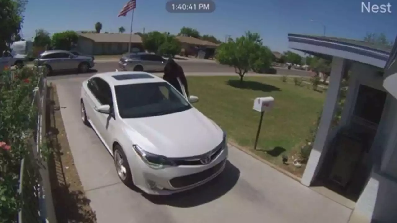 Video: Suspect follows 84-year-old woman home from bank, then police say he robs her