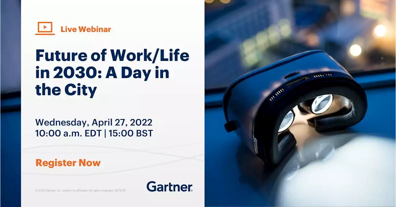 Future of Work/Life in 2030: A Day in the City