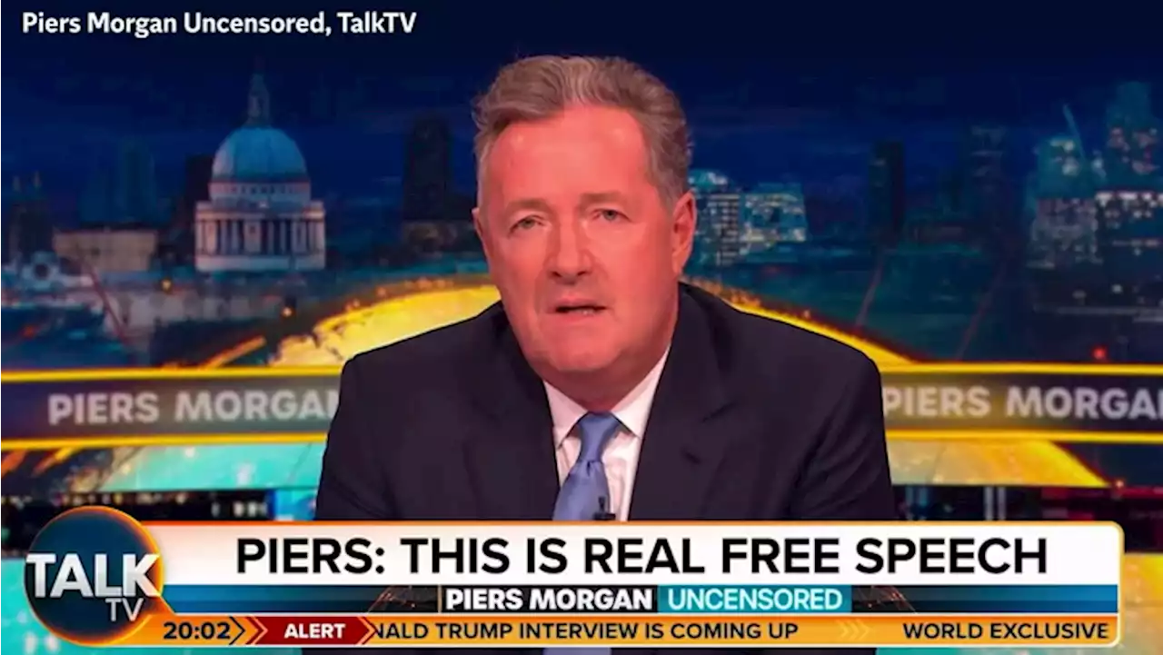 Piers Morgan claims TalkTV show Uncensored will ‘cancel cancel culture’