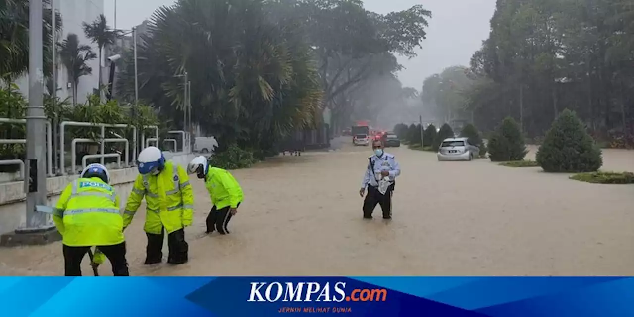 Kuala Lumpur Malaysia Terendam Banjir Bandang, Macet Panjang Saat Sore Hari