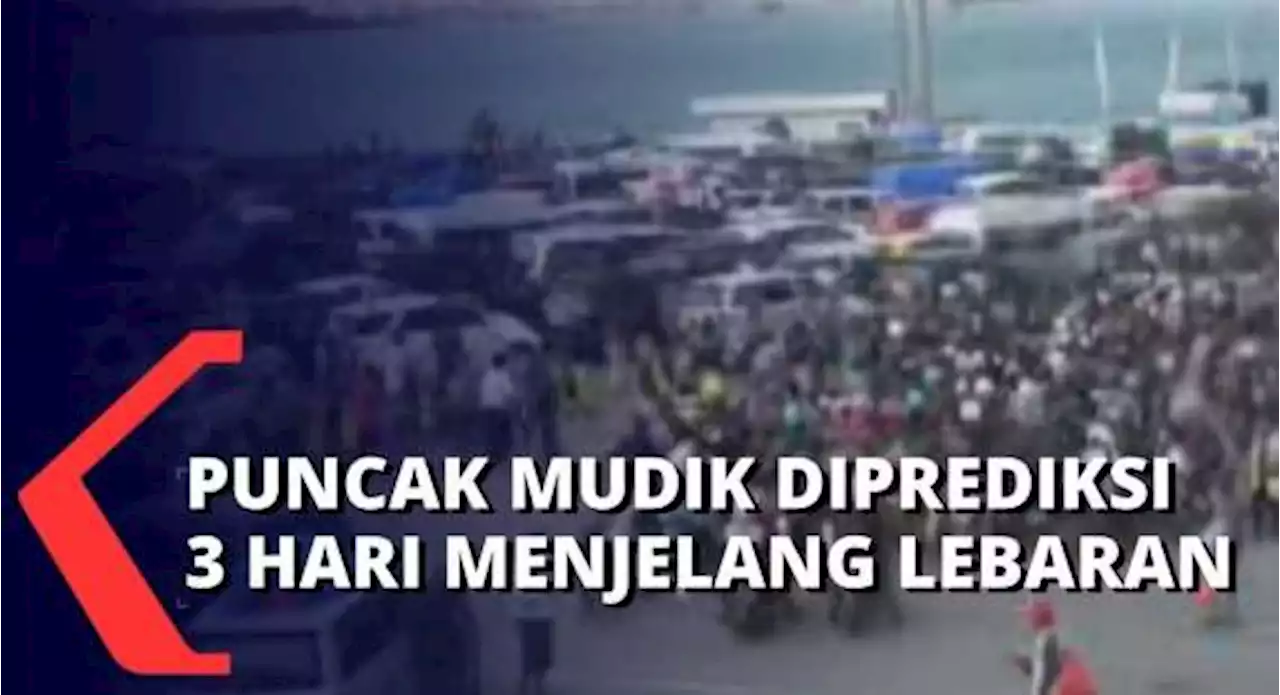 Kapolri dan Menteri Pantau Pelabuhan Merak, Prediksi Puncak Arus Mudik H-3 Lebaran