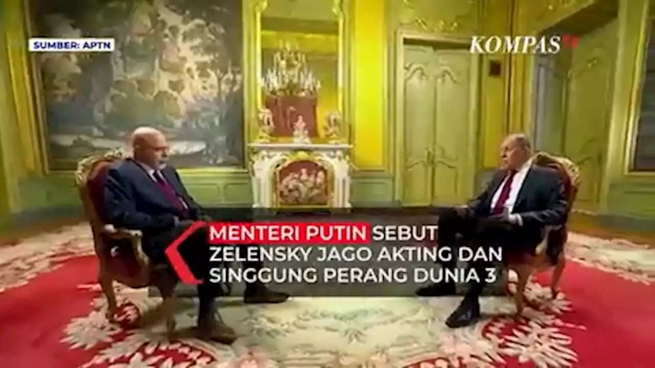 Menteri Putin Sebut Zelensky Jago Akting Hingga Peringatkan Potensi Perang Dunia 3