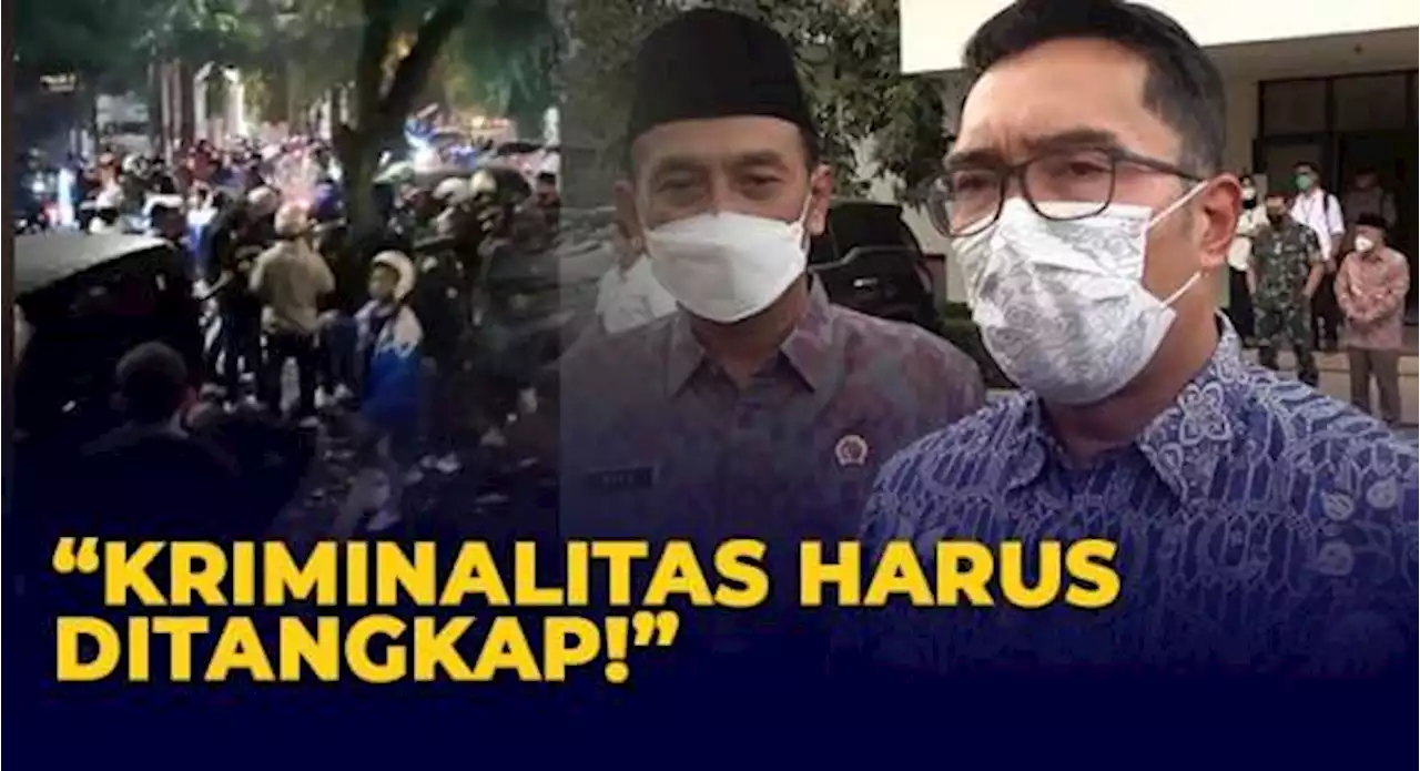 Ridwan Kamil Respons Pengeroyokan oleh Geng Motor di Bandung, Bicara soal Stigma