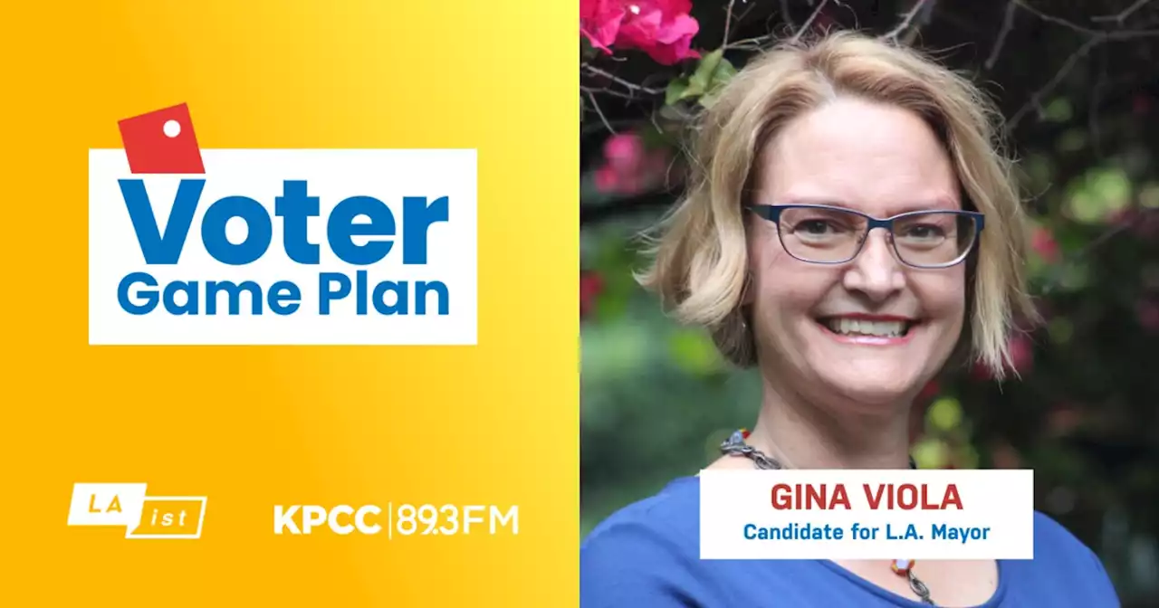 Meet Gina Viola: A Virtual Event With An LA Mayoral Candidate