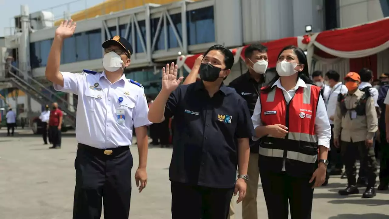 Lepas Mudik Motor Gratis dari Pelabuhan Tanjung Priok, Ini Pesan Erick Thohir