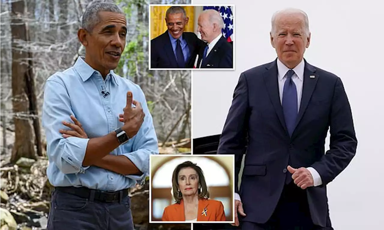 Obama was 'JEALOUS' of Biden, Pelosi said according to a new book