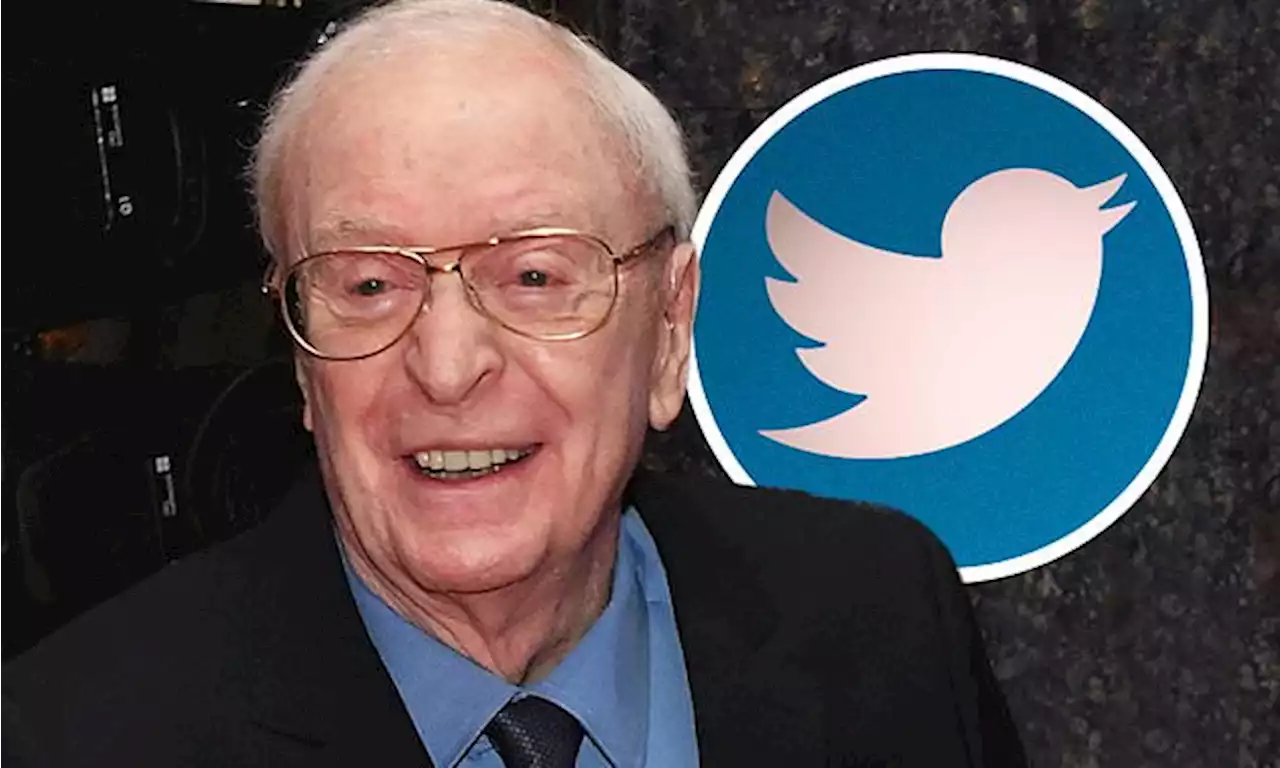 Sir Michael Caine's Twitter return is raising a lot of questions