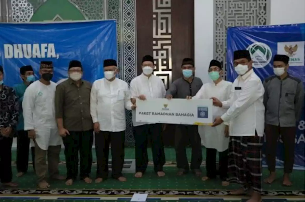 Baznas Salurkan Paket Ramadan untuk Yatim dan Duafa