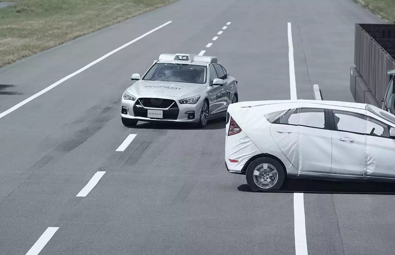 Nissan demonstrates next-generation collision-avoidance tech