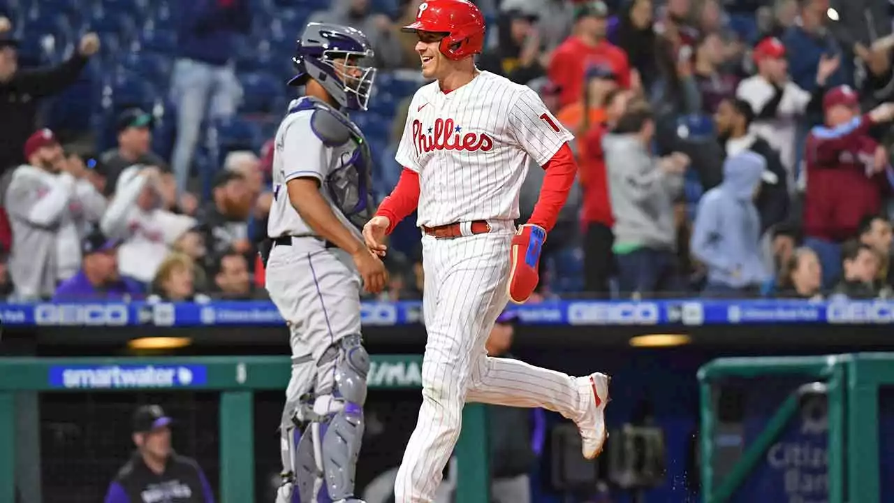 Phillies Vs. Rockies: Bryce Harper Homers, Phils Get a Big Break in Win