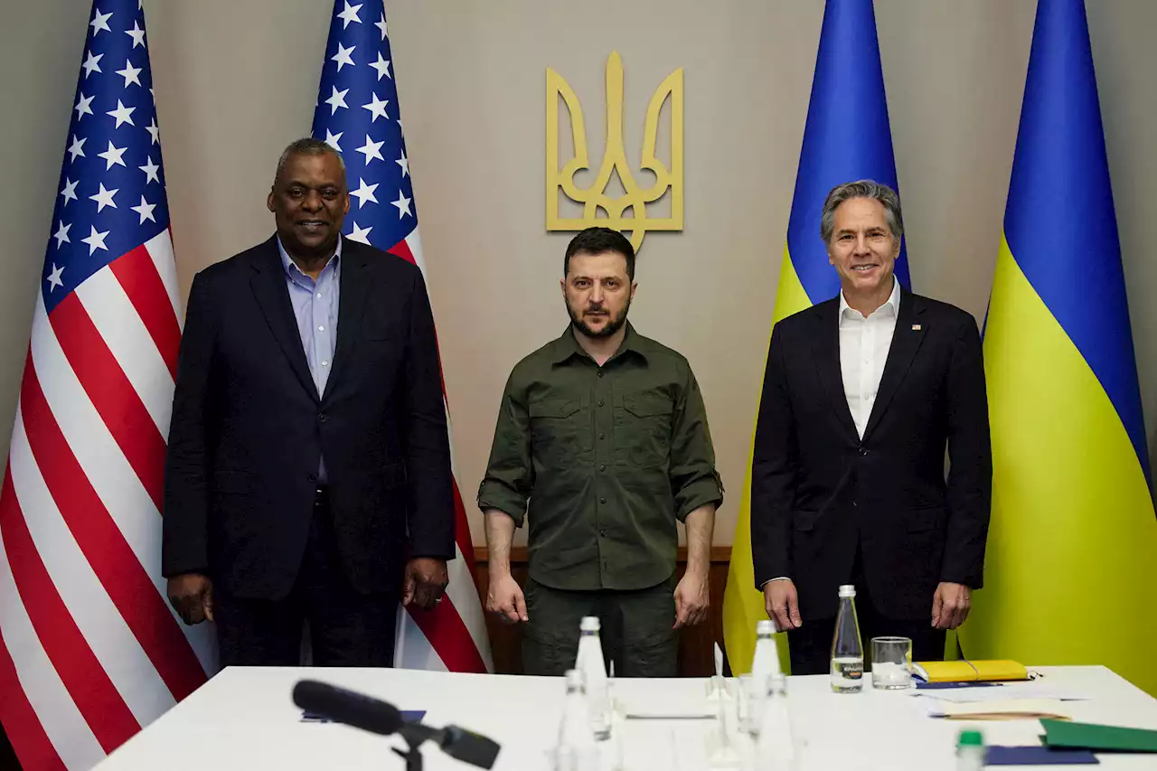 US announces millions in military aid to Ukraine after Blinken, Austin meet with Zelensky