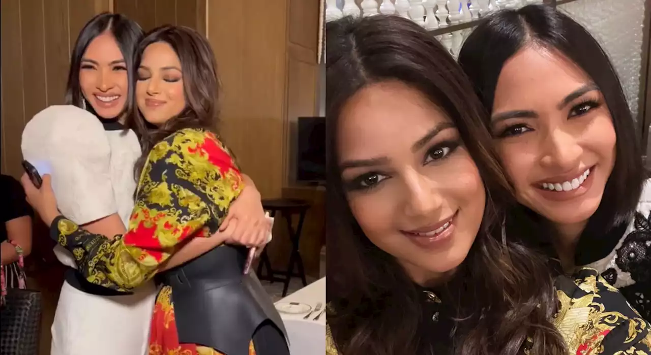 LOOK: Beatrice Luigi Gomez reunites with Miss Universe 2021 Harnaaz Sandhu