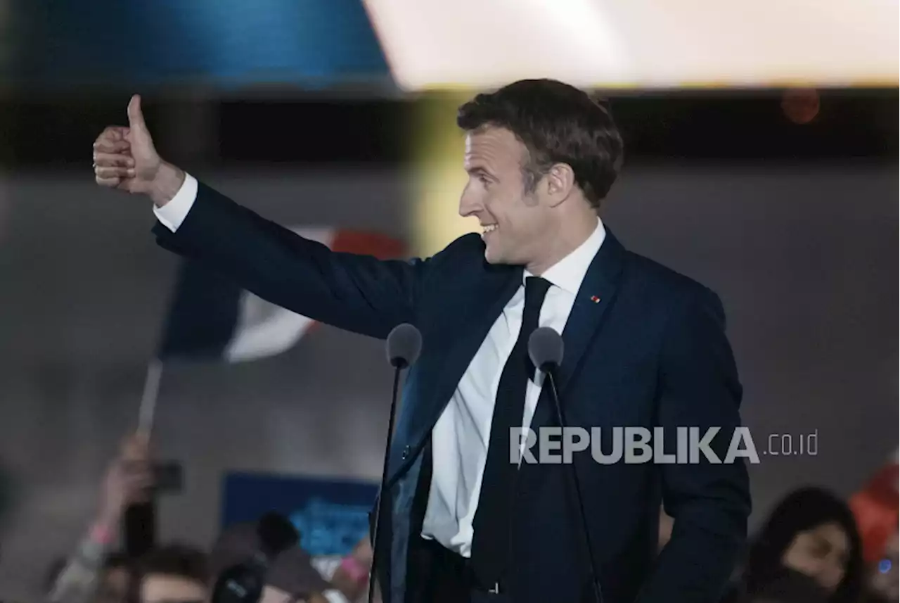 Macron Menang Pemilu, Pemimpin Arab Beri Ucapan Selamat |Republika Online